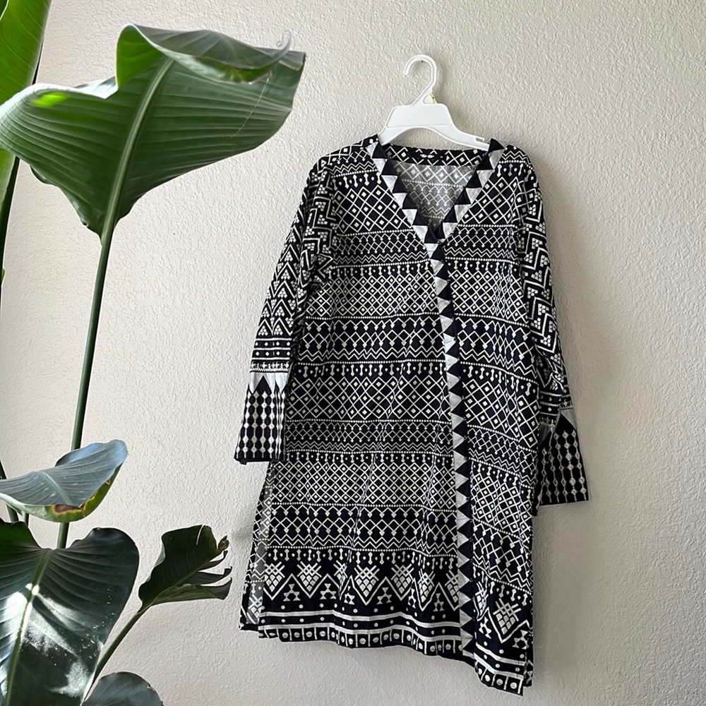 Khaadi kurta angrakha style top size 12 M